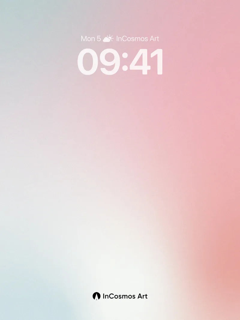 Breathing Gradient Wallpaper with Soft Hues