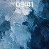 Cobalt Current Wallpaper with Textured Waves wallpaper for iPhone, iPad & Mac