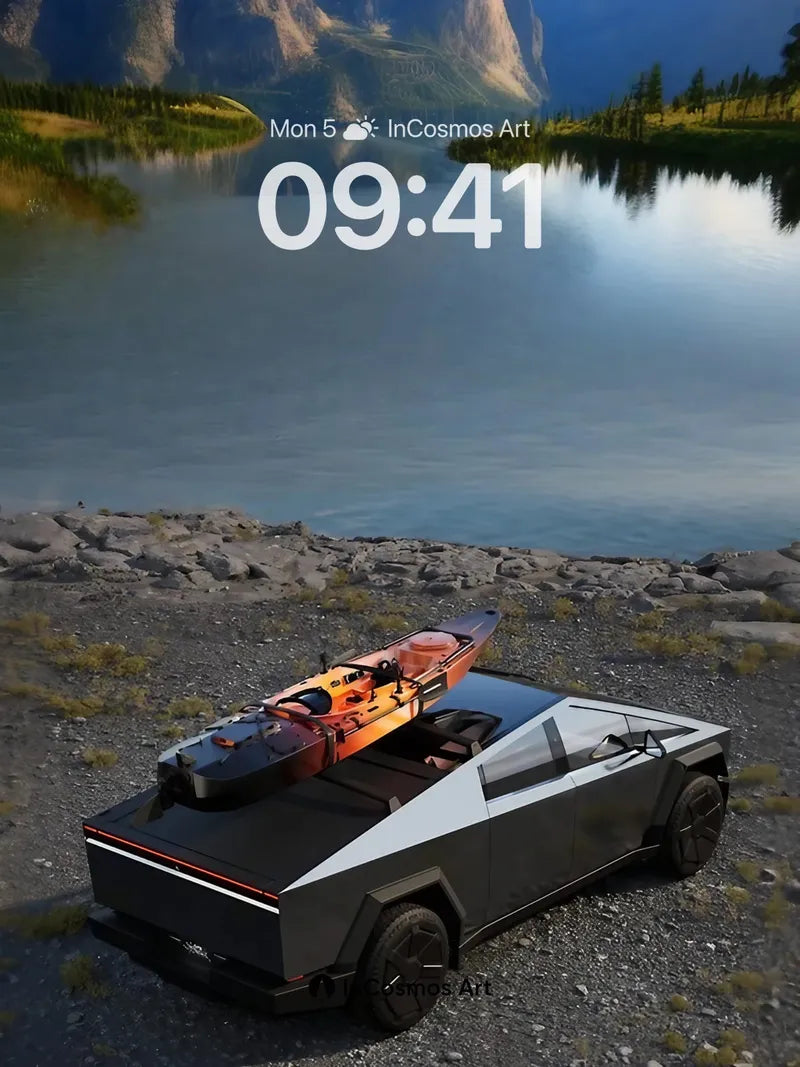 Silent Summit Wallpaper with Kayak Echo