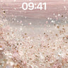 Luminous Petal Drift Wallpaper with Golden Haze wallpaper for iPhone, iPad & Mac