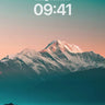 Serenity Peak Wallpaper with Alpenglow Hues wallpaper for iPhone, iPad & Mac