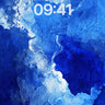 Cobalt Dream Wallpaper with Liquid Depth wallpaper for iPhone, iPad & Mac