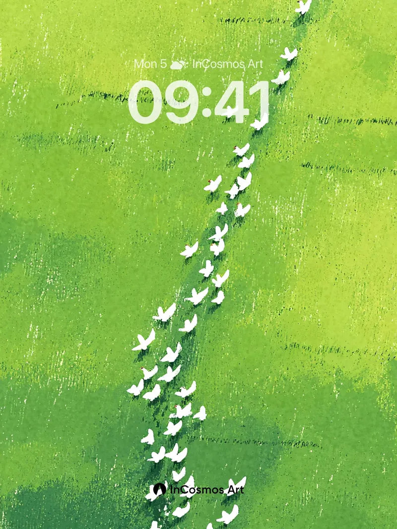 Serenity Flight Wallpaper with Emerald Canopy wallpaper for iPhone, iPad & Mac