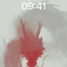 Serenity Dragon Wallpaper with Crimson Mist wallpaper for iPhone, iPad & Mac