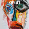 Fractured Gaze Wallpaper with Chromatic Storm wallpaper for iPhone, iPad & Mac