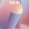 Soft Fold Wallpaper with Ethereal Light wallpaper for iPhone, iPad & Mac