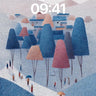 Snowfall Whisper Wallpaper with Silent Walkers wallpaper for iPhone, iPad & Mac