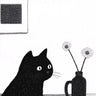 Quiet Contemplation Wallpaper with Inked Lines wallpaper for iPhone, iPad & Mac