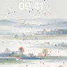 Dreamy Scenic Wallpaper with Colorful Specks wallpaper for iPhone, iPad & Mac