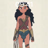 Courageous Warrior Wallpaper with Golden Crest wallpaper for iPhone, iPad & Mac