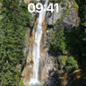 Serenity Cascade Wallpaper with Whispering Stone wallpaper for iPhone, iPad & Mac