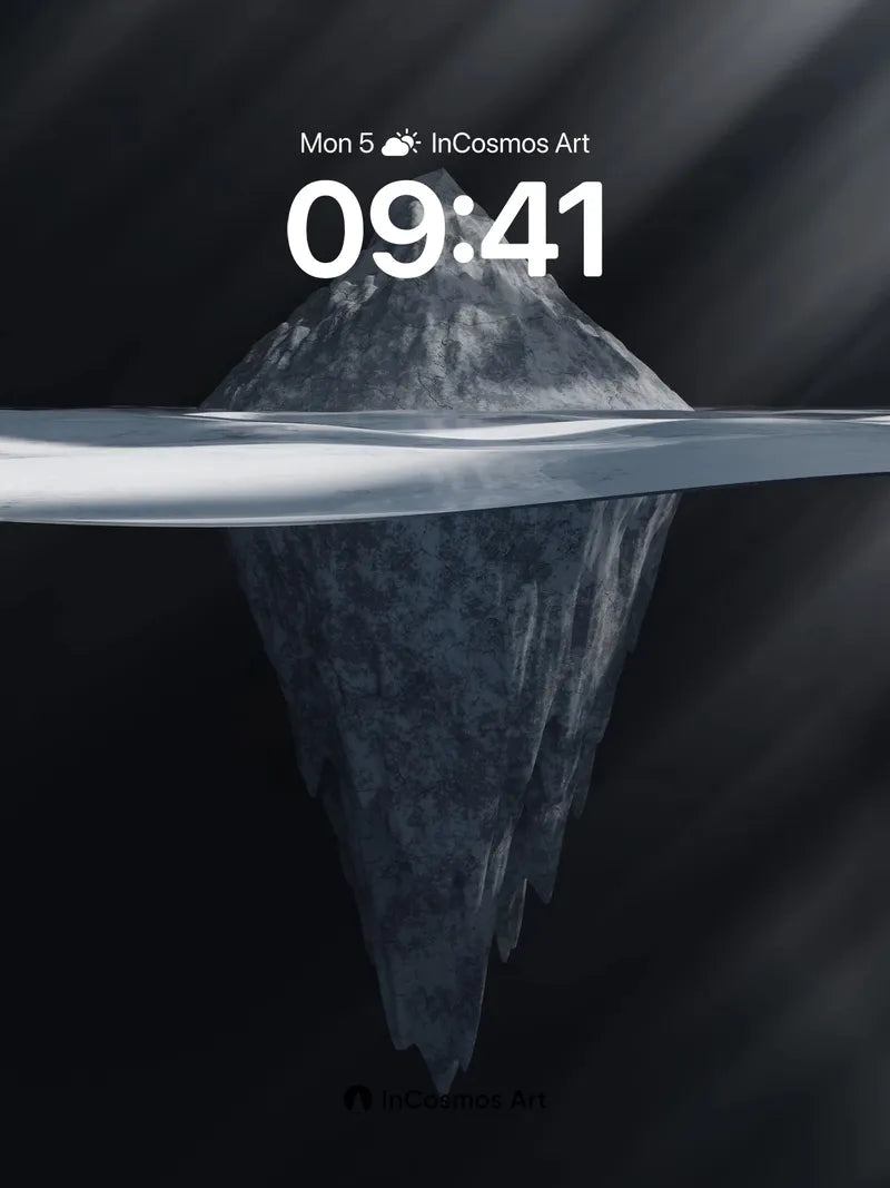 Silent Peak Wallpaper with Hidden Depths