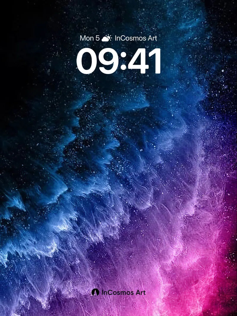 Cosmic Veil Wallpaper with Nebula Breath