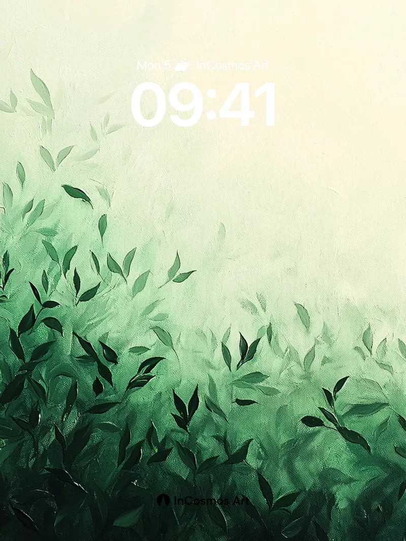 Whispering Canopy Wallpaper with Ethereal Light