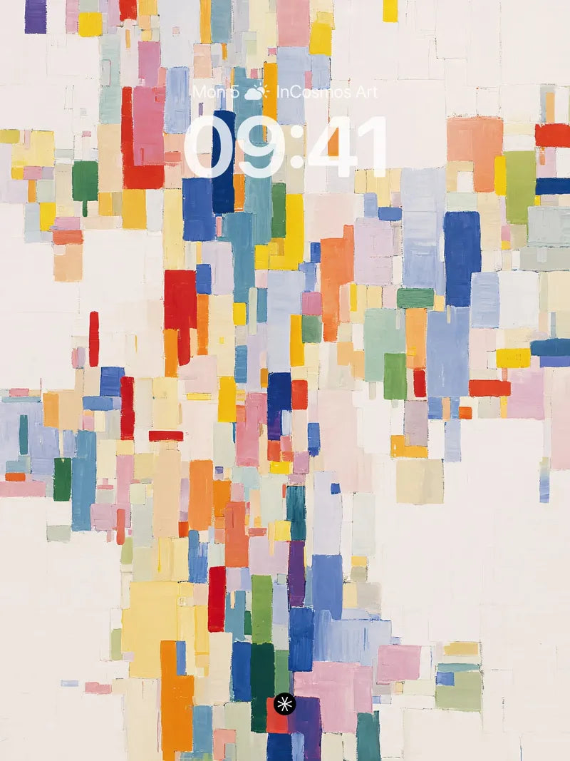 Colorful Abstract Wallpaper 4K for iPhone Lock Screen wallpaper for iPhone, iPad & Mac