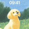 Golden Hush Wallpaper with Daisy Whispers wallpaper for iPhone, iPad & Mac