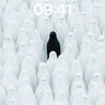 Silent Crowd Wallpaper with One Dark Soul wallpaper for iPhone, iPad & Mac