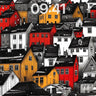 Snow-Kissed Village Wallpaper with Wooden Whispers wallpaper for iPhone, iPad & Mac