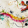 Chromatic Dragon Wallpaper with Splattered Energy wallpaper for iPhone, iPad & Mac