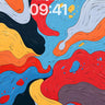 Colorful Waves Wallpaper wallpaper for iPhone, iPad & Mac