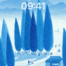 Serene Winter Landscape Wallpaper wallpaper for iPhone, iPad & Mac