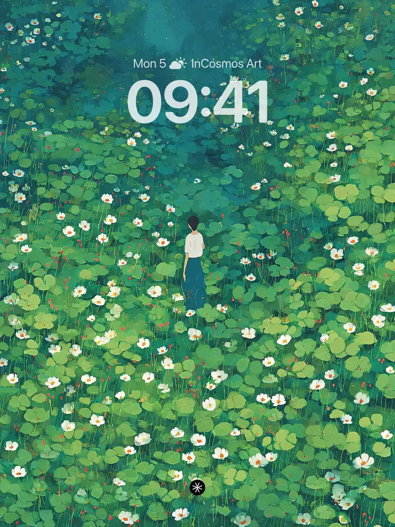 Serene Nature Scene Wallpaper 4K for iPhone Lock Screen wallpaper for iPhone, iPad & Mac