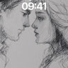 Whispering Shadows Wallpaper with Intimate Lines wallpaper for iPhone, iPad & Mac