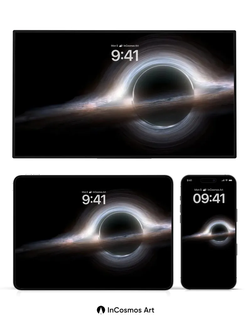 Silent Void Wallpaper with Light’s Edge