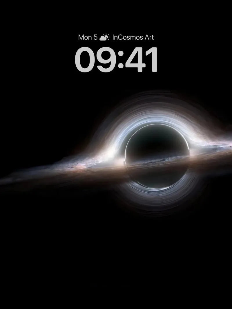 Silent Void Wallpaper with Light’s Edge