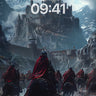 Stormbound Citadel Wallpaper with Crimson Riders wallpaper for iPhone, iPad & Mac
