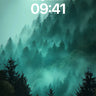 Ethereal Forest Wallpaper with Whispering Mist wallpaper for iPhone, iPad & Mac