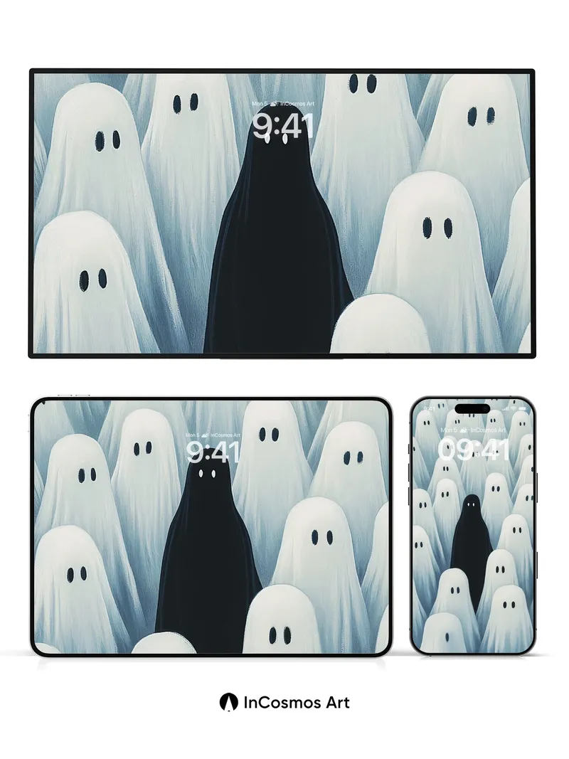 Shadow Ghost Wallpaper with One Dark Soul