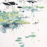 Serenity Lotus Wallpaper with Floating Villages wallpaper for iPhone, iPad & Mac