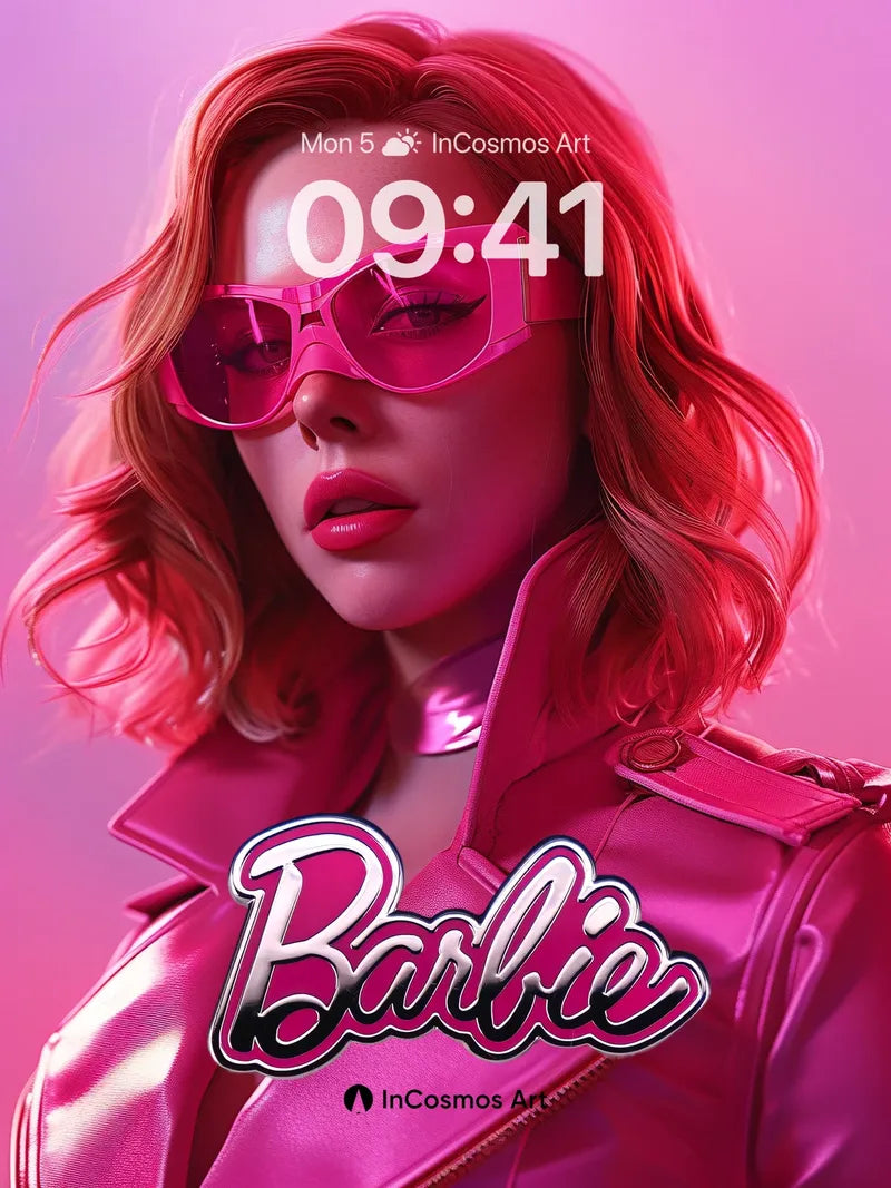 Neon Pulse Wallpaper with Futuristic Glamour