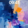Electric Hush Wallpaper with Floating Light wallpaper for iPhone, iPad & Mac