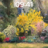 Golden Hush Wallpaper with Garden Whispers wallpaper for iPhone, iPad & Mac