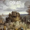 Storm-Whispered Forest Wallpaper with Hidden Herd wallpaper for iPhone, iPad & Mac