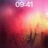 Fogged Prism Wallpaper with Luminous Droplets wallpaper for iPhone, iPad & Mac