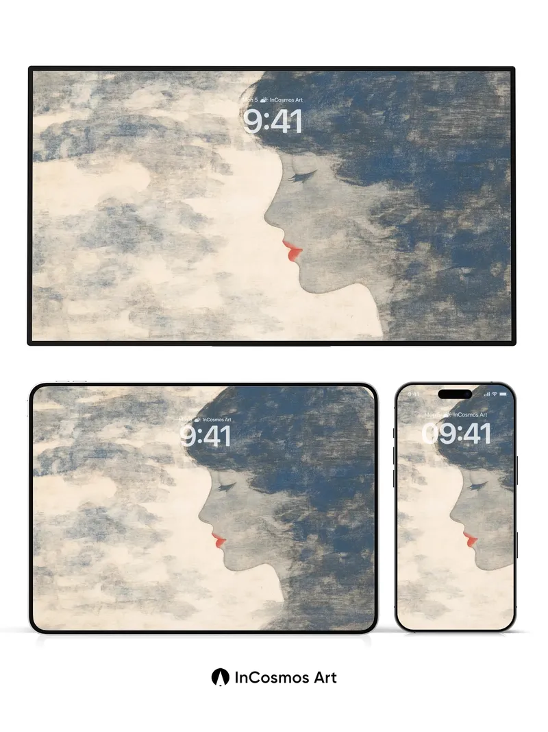 Whispering Sky Wallpaper with Silent Profile