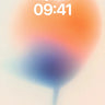Hazy Heart Wallpaper with Gradient Bloom wallpaper for iPhone, iPad & Mac