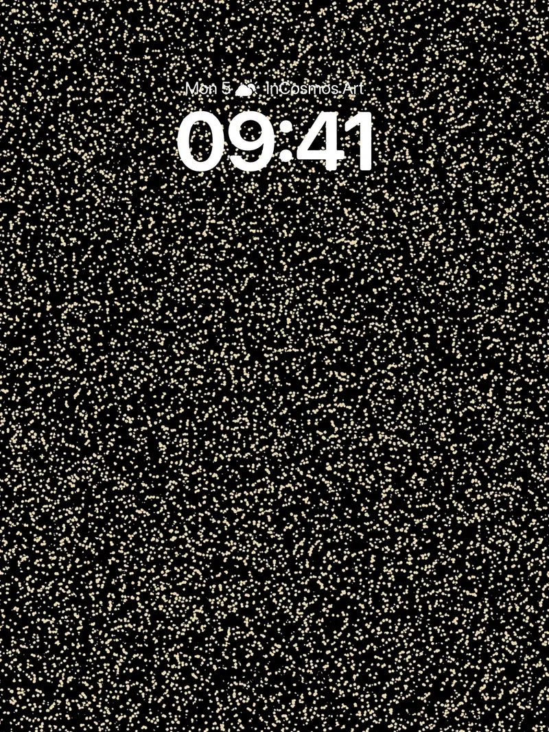 Stellar Static Wallpaper with Cosmic Whisper