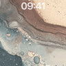 Fluid Serenity Marble Wallpaper with Whispered Currents wallpaper for iPhone, iPad & Mac