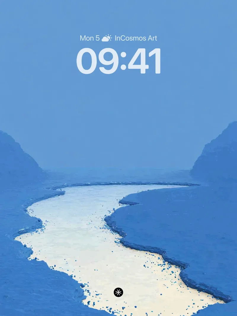 Mountain River Landscape Wallpaper 4K for iPhone Lock Screen wallpaper for iPhone, iPad & Mac