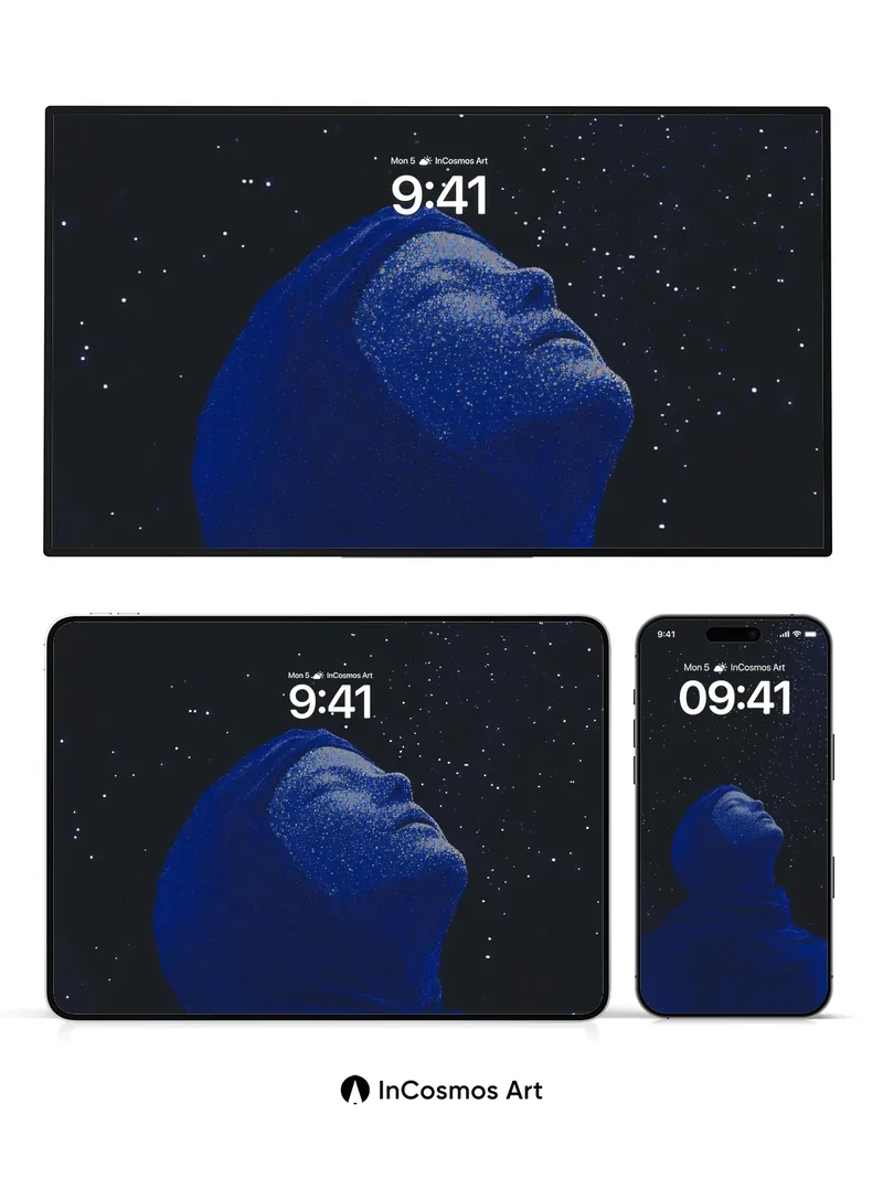 Stellar Reverie Wallpaper with Cosmic Skin