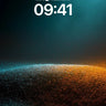 Cosmic Dune Wallpaper with Living Particles wallpaper for iPhone, iPad & Mac