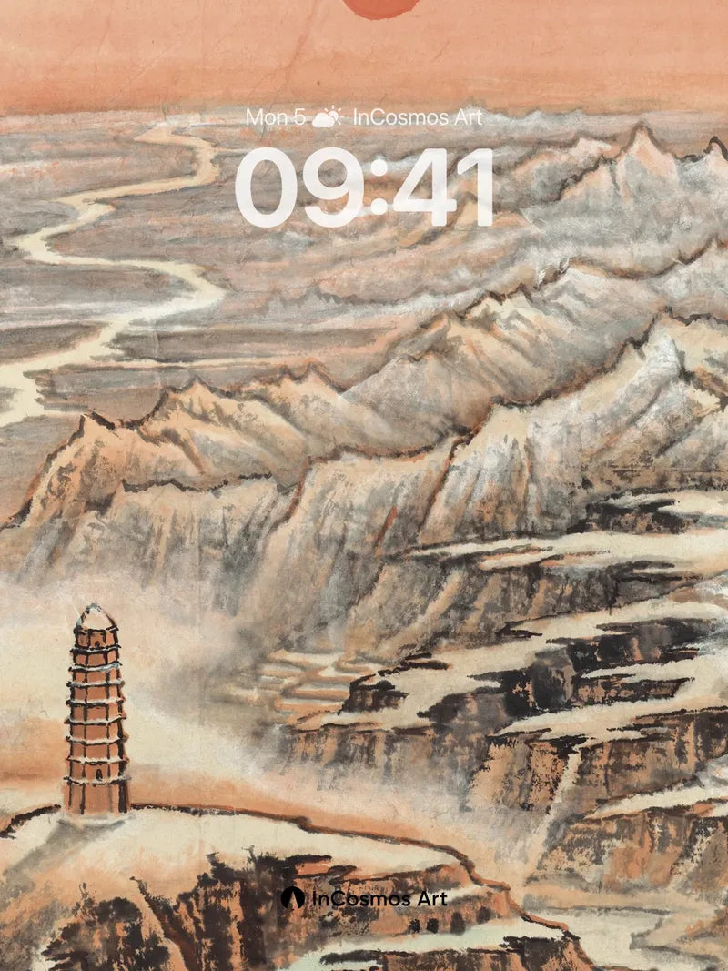 Desert Hush Wallpaper with Tower of Time