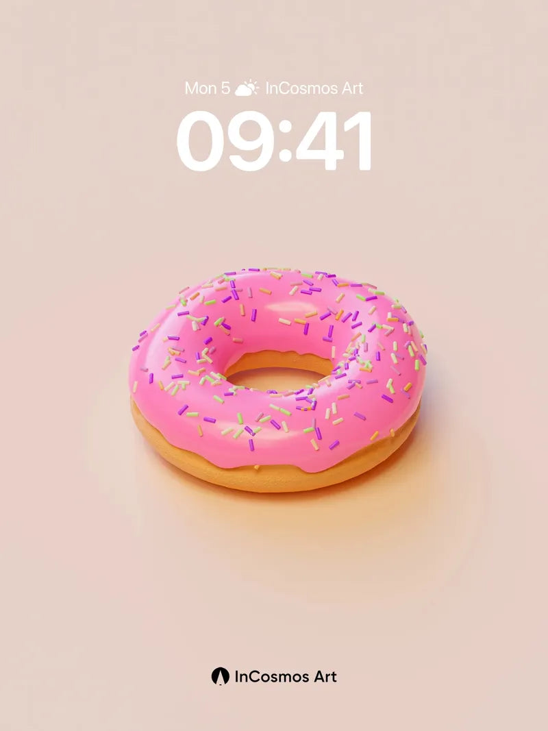 Playful Pastel Wallpaper with Sprinkle Whispers