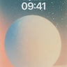 Serene Orb Wallpaper with Starlight Gradient wallpaper for iPhone, iPad & Mac