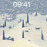 Snowy Village Winter Wallpaper wallpaper for iPhone, iPad & Mac
