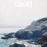 Stone Hush Wallpaper with Ocean Breath wallpaper for iPhone, iPad & Mac
